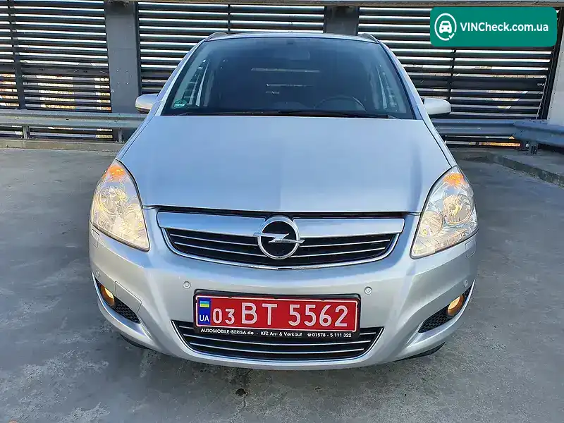 Opel Zafira 2008, фото з оголошення 1 з 20, VIN W0L0AHM7582173321