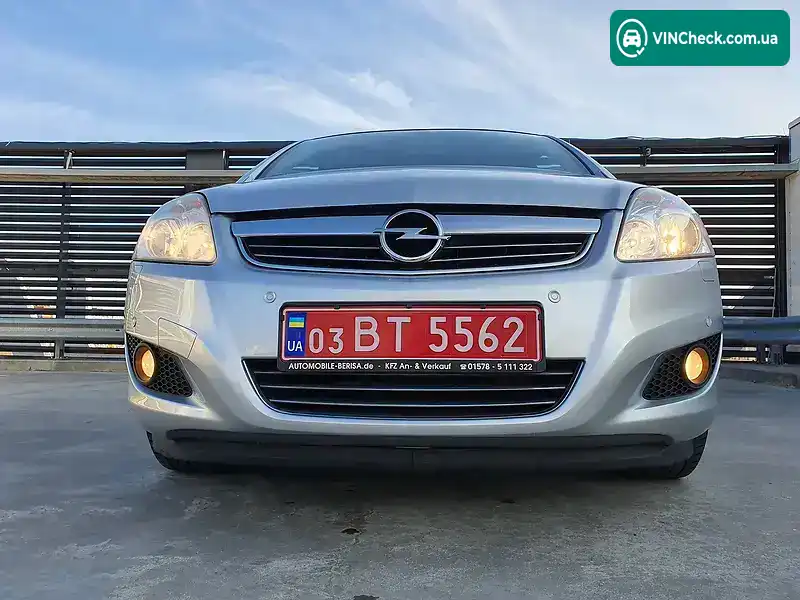 Opel Zafira 2008, фото з оголошення 2 з 20, VIN W0L0AHM7582173321