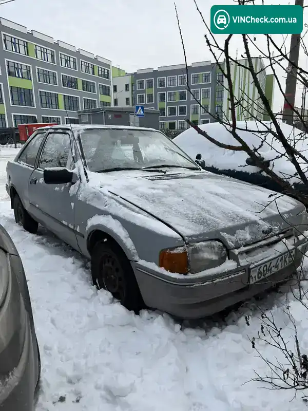Ford Escort 1988, фото з оголошення 1 з 6, VIN WF0BXXGCABJD28207