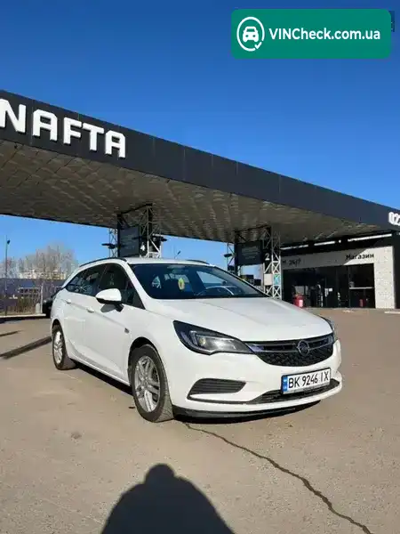 Opel Astra 2019, фото з оголошення 2 з 21, VIN W0VBD8EF3K8059255
