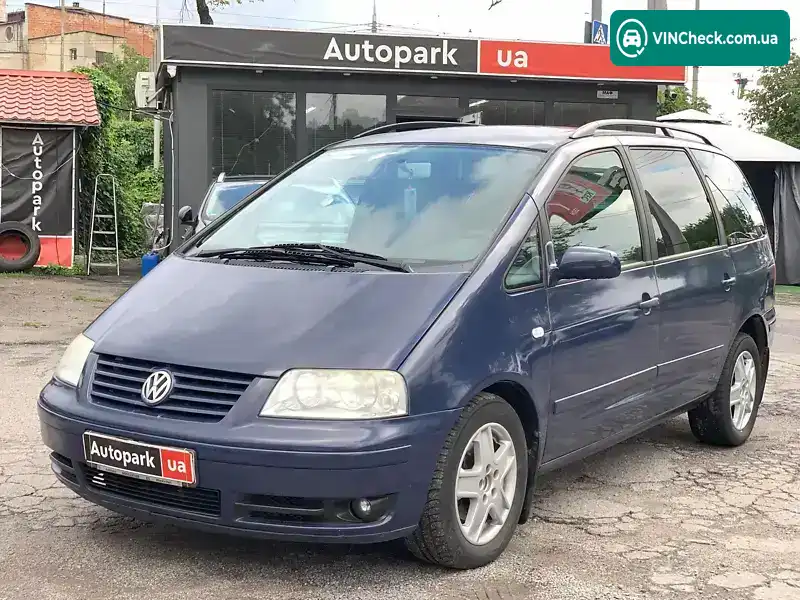 Volkswagen Sharan 2001, фото з оголошення 1 з 21, VIN WVWZZZ7MZ1V012124