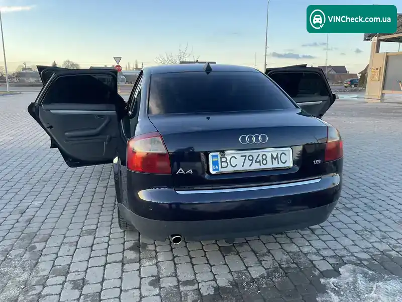 Audi A4 2001, фото з оголошення 2 з 21, VIN WAUZZZ8E92A154167