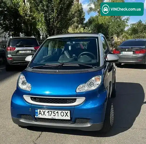 Smart Fortwo 2008, фото з оголошення 2 з 18, VIN WME4514321K105775