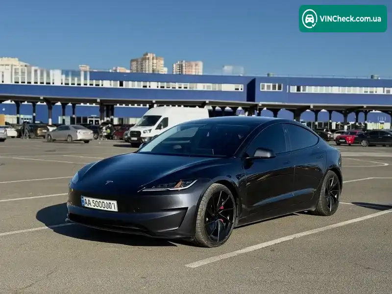 Tesla Model 3 2024, фото з оголошення 1 з 16, VIN 5YJ3E1ET3RF845978