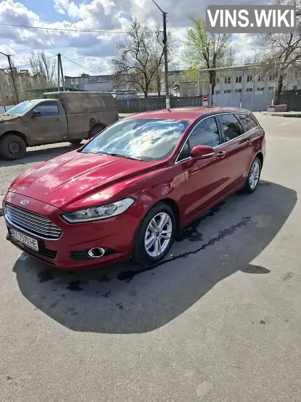 Ford Mondeo 2016, фото з оголошення 1 з 20, VIN WF0FXXWPCFGG43415
