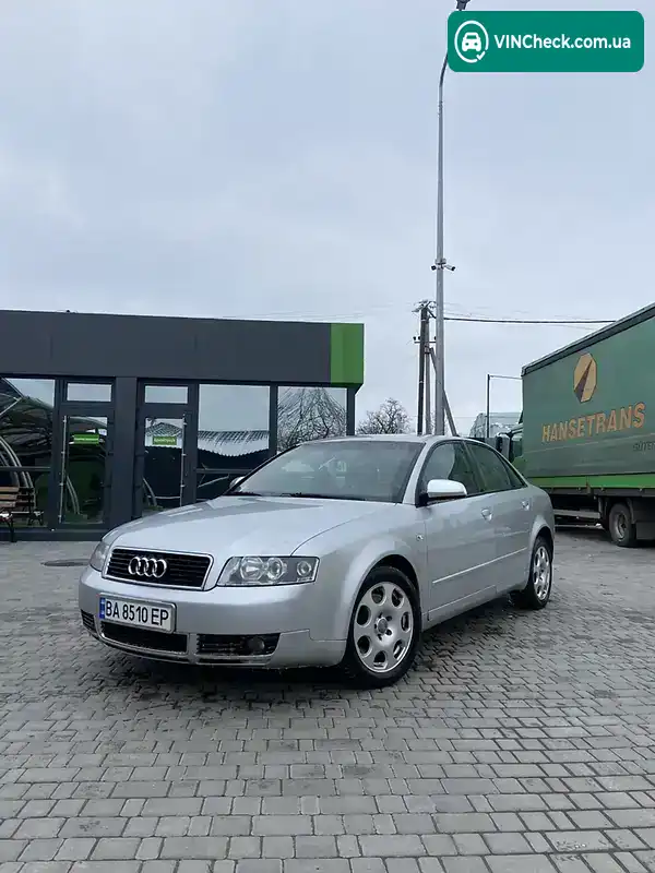 Audi A4 2003, фото з оголошення 1 з 15, VIN WAUZZZ8E94A006099