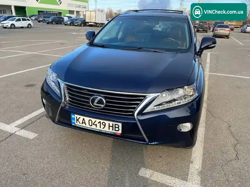 Lexus RX 2013, фото з оголошення 1 з 15, VIN 2T2BK1BA8EC237729