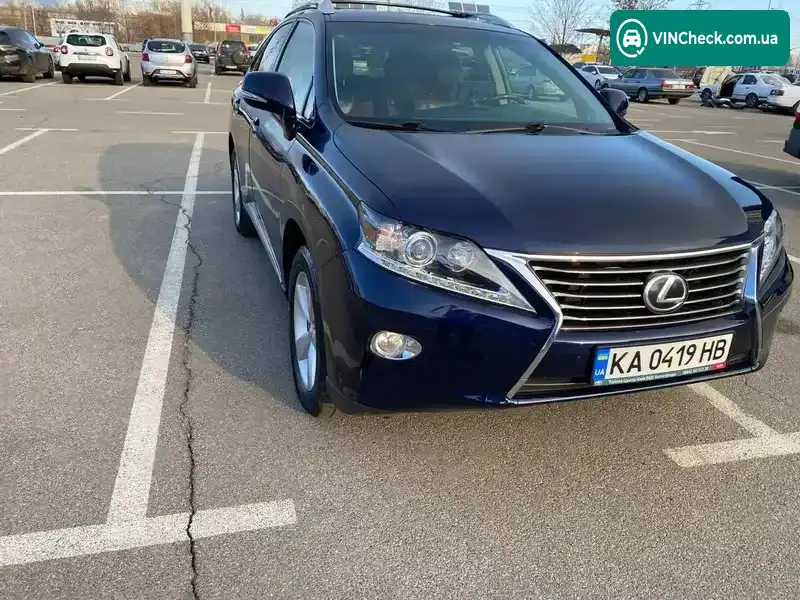 Lexus RX 2013, фото з оголошення 2 з 15, VIN 2T2BK1BA8EC237729
