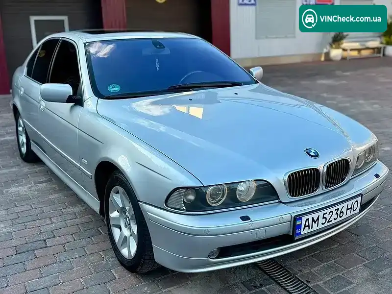 BMW 5 Series 2003, фото з оголошення 2 з 20, VIN WBADL01080GY13565