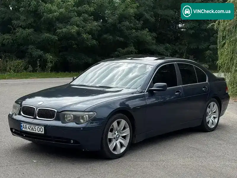 BMW 7 Series 2002, фото з оголошення 2 з 16, VIN WBAGL61020DM52108