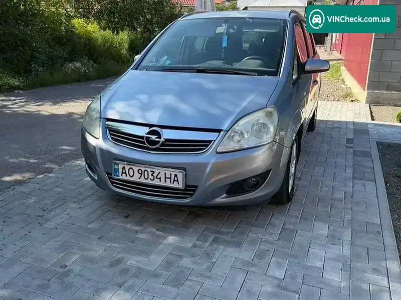 Opel Zafira 2008, фото з оголошення 1 з 14, VIN W0L0AHM7582185008