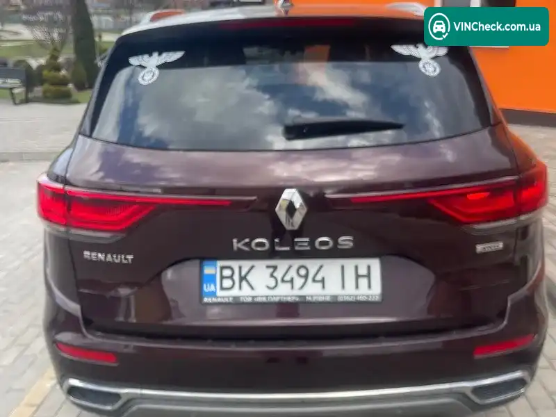 Renault Koleos 2022, фото з оголошення 2 з 10, VIN VF1RZG001UC371547