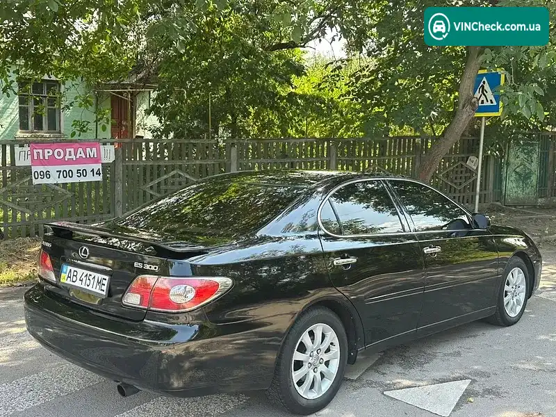 Lexus ES 2003, фото з оголошення 2 з 20, VIN JTHBF30G130127607
