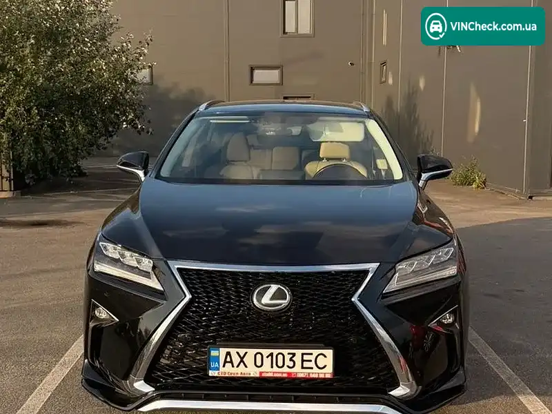 Lexus RX 2017, фото з оголошення 1 з 13, VIN JTJBAMCA402027673