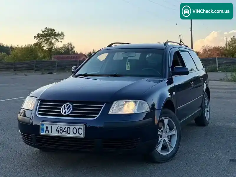 Volkswagen Passat 2002, фото з оголошення 1 з 20, VIN WVWZZZ3BZ3E070716