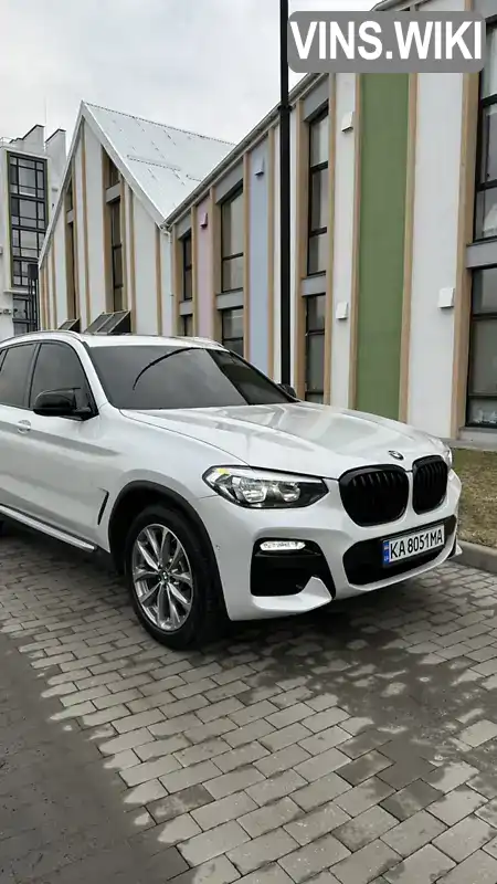 BMW X3 2019, фото з оголошення 1 з 21, VIN 5UXTR7C56KLR45926