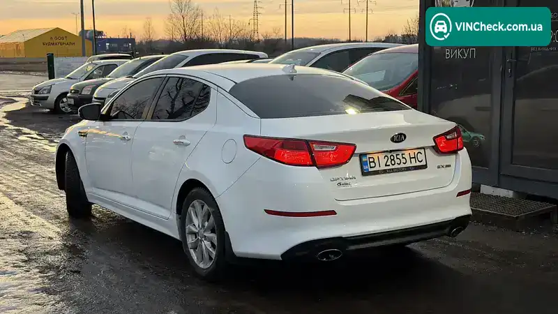 Kia Optima 2014, фото з оголошення 2 з 16, VIN 5XXGN4A76FG421828