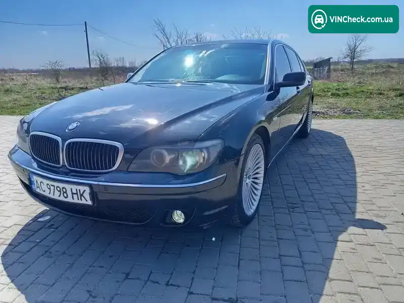 BMW 7 Series 2006, фото з оголошення 1 з 21, VIN WBAHN81050DT17277