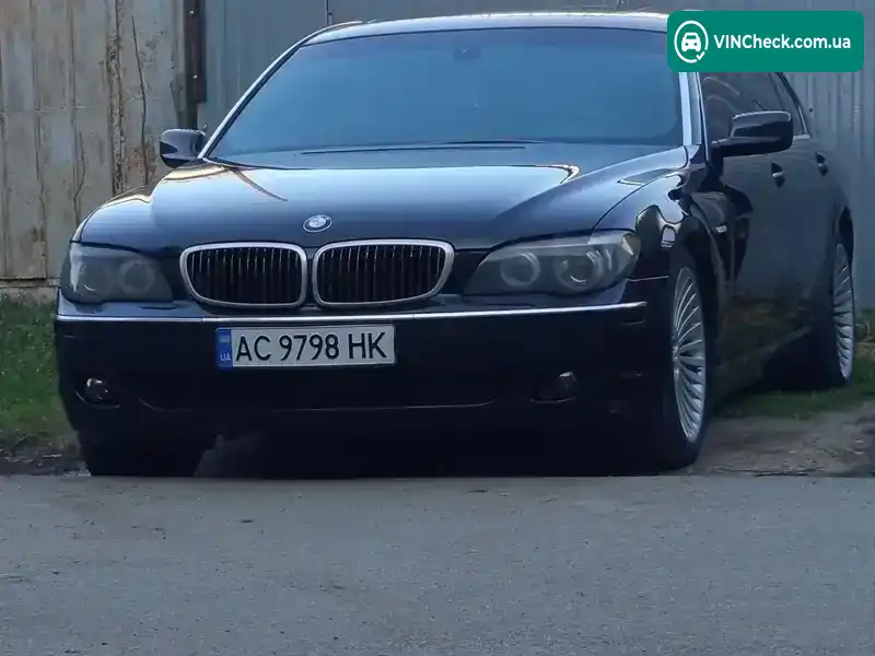 BMW 7 Series 2006, фото з оголошення 2 з 21, VIN WBAHN81050DT17277