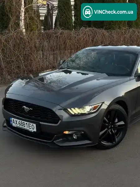 Ford Mustang 2017, фото з оголошення 2 з 21, VIN 1FA6P8TH8H5304462