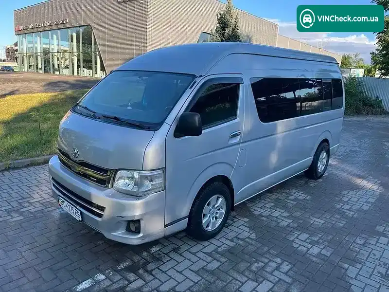 Toyota Hiace 2013, фото з оголошення 1 з 11, VIN JTFSX23P106143018