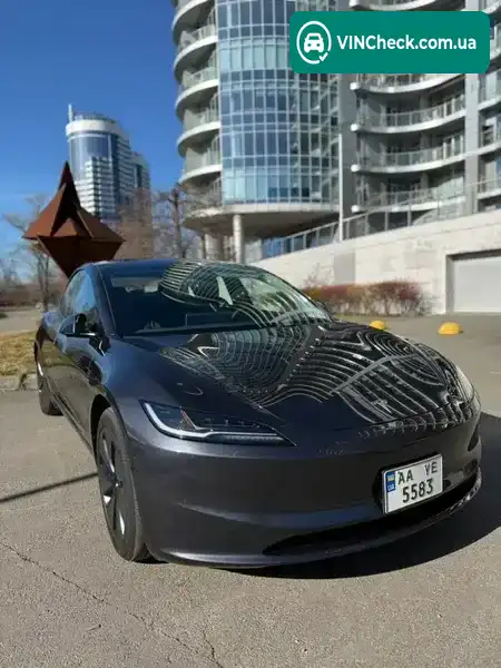 Tesla Model 3 2025, фото з оголошення 1 з 17, VIN 5YJ3E1EB4SF989312