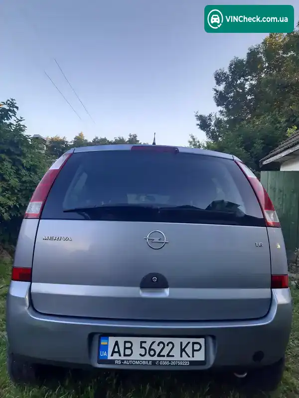 Opel Meriva 2004, фото з оголошення 2 з 13, VIN W0L0XCE7554125556