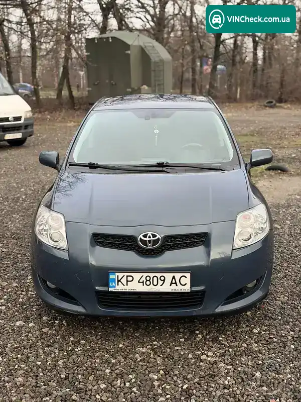 Toyota Auris 2008, фото з оголошення 2 з 12, VIN NMTKV56EX0R040477