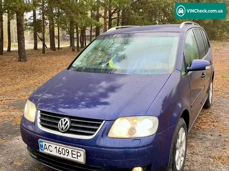 Volkswagen Touran 2004, фото з оголошення 1 з 10, VIN WVGZZZ1TZ5W022683