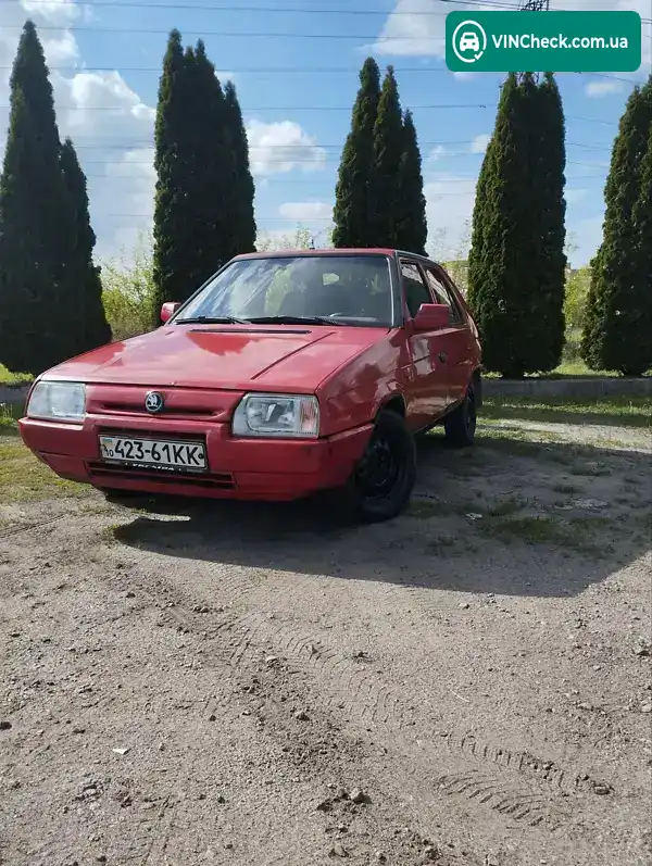 Skoda Favorit 1993, фото з оголошення 1 з 20, VIN TMBAEA200P0699448