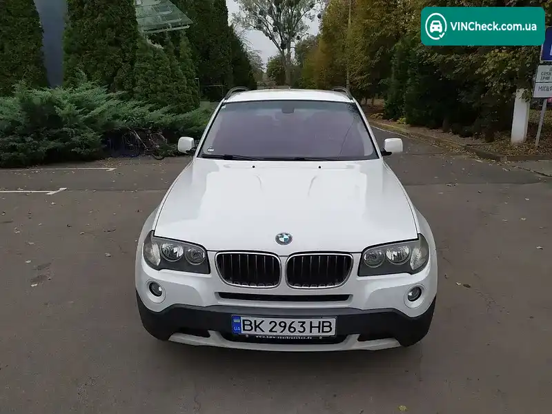 BMW X3 2008, фото з оголошення 2 з 17, VIN WBAPE11040WJ54046