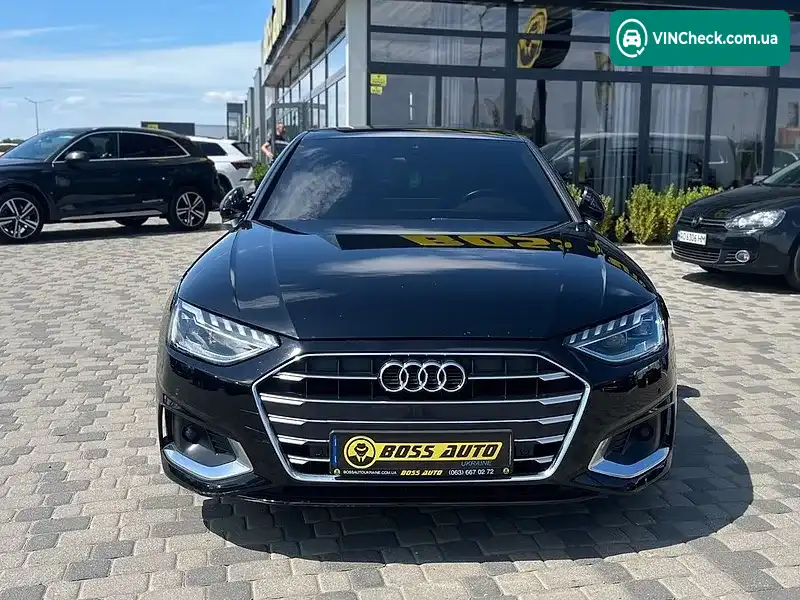 Audi A4 2020, фото з оголошення 2 з 20, VIN WAUHMAF43LA040561