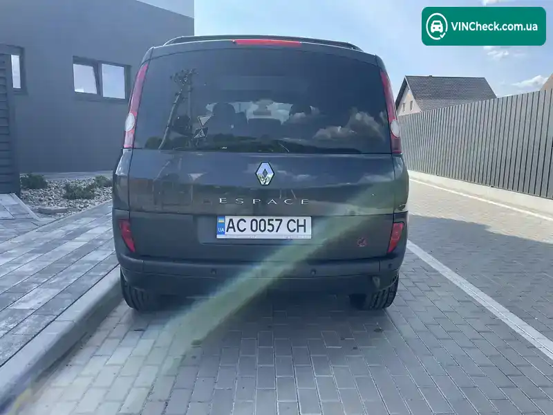 Renault Espace 2005, фото з оголошення 2 з 20, VIN VF1JK0BBB33259477