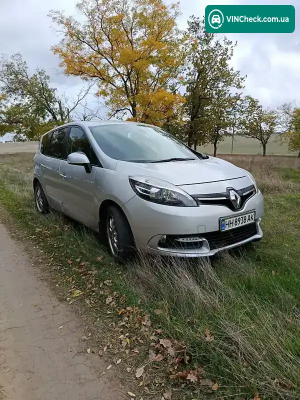 Renault Scenic 2014, фото з оголошення 1 з 21, VIN VF1JZ10A651460394