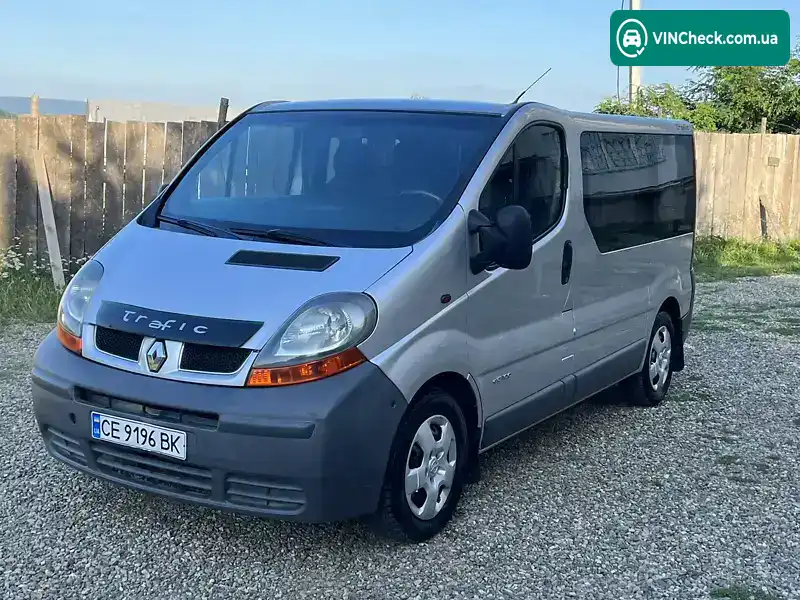 Renault Trafic 2002, фото з оголошення 2 з 21, VIN VF1FLACA62V127614