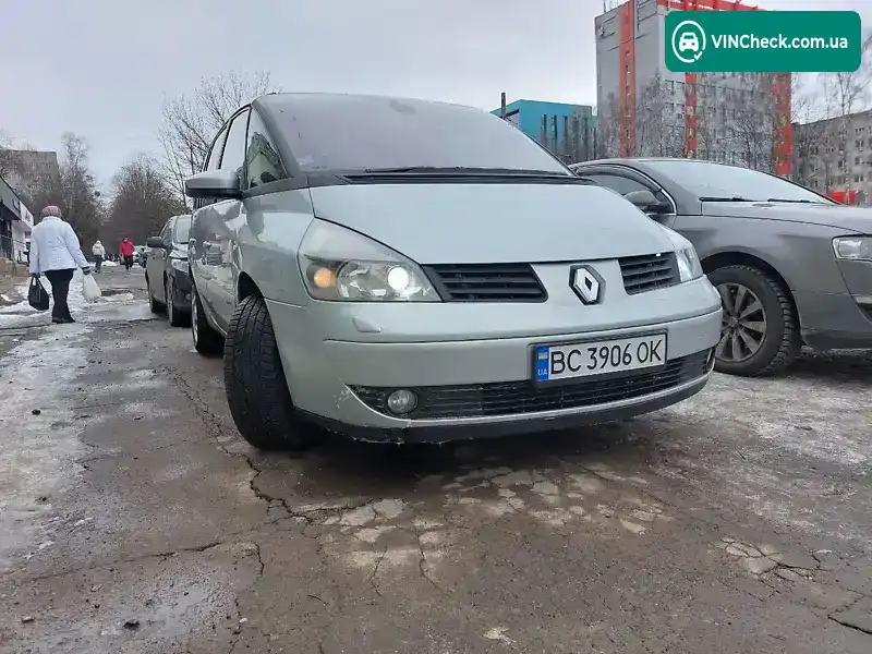 Renault Espace 2004, фото з оголошення 1 з 18, VIN VF1JK0HAB31794779