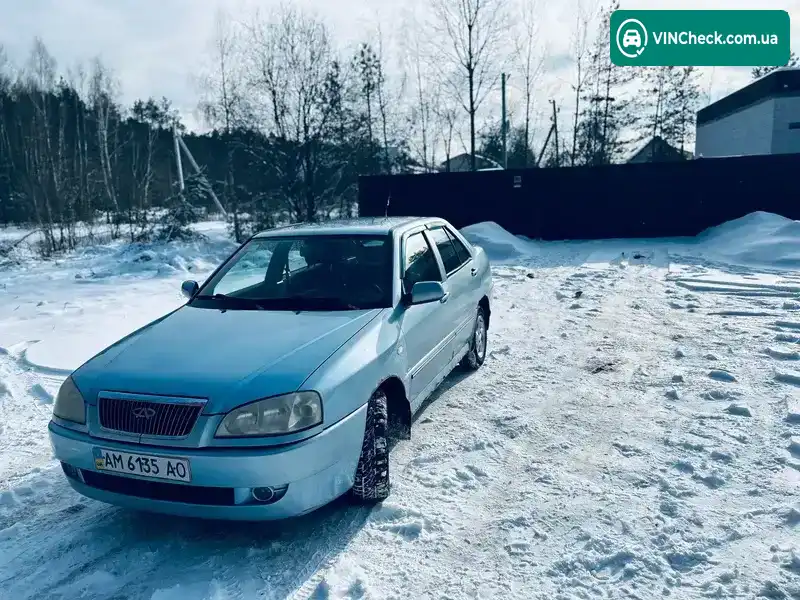 Chery Amulet 2007, фото з оголошення 2 з 10, VIN LVVDA11B08D017217