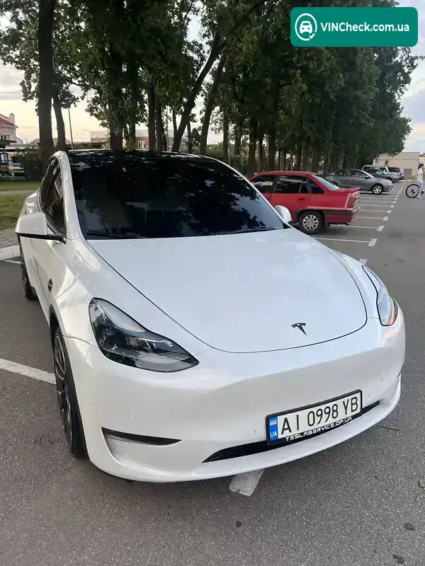 Tesla Model Y 2021, фото з оголошення 2 з 9, VIN 5YJYGDEF2MF252651