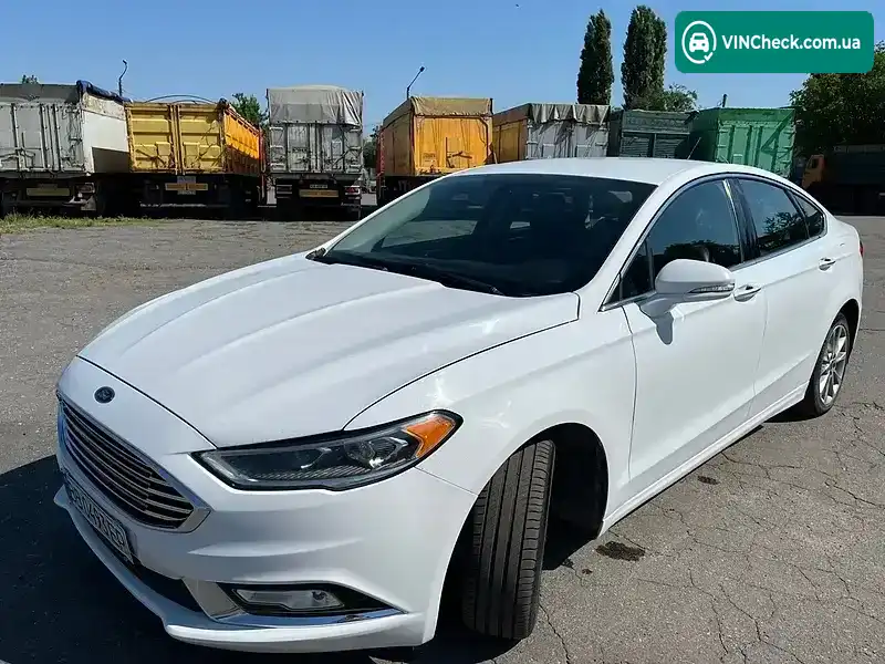 Ford Fusion 2017, фото з оголошення 2 з 12, VIN 3FA6P0LU3HR303540