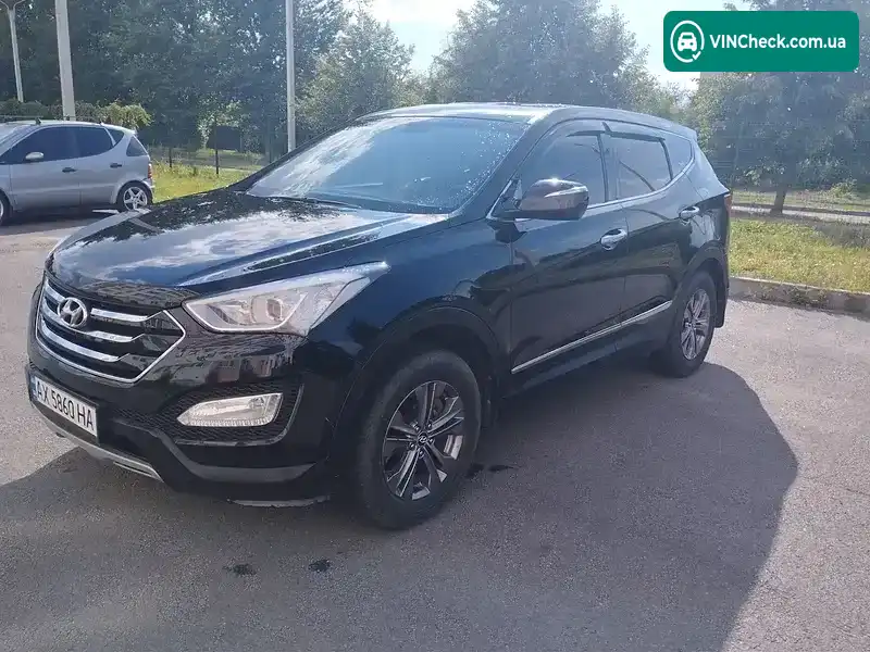 Hyundai Santa FE 2013, фото з оголошення 2 з 10, VIN KMHST81CADU175694