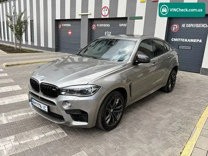 BMW X6 M 2016, фото з оголошення 1 з 20, VIN WBSKW810400P69145