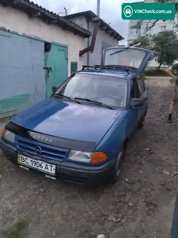 Opel Astra 1992, фото з оголошення 1 з 5, VIN W0L000058P4079344