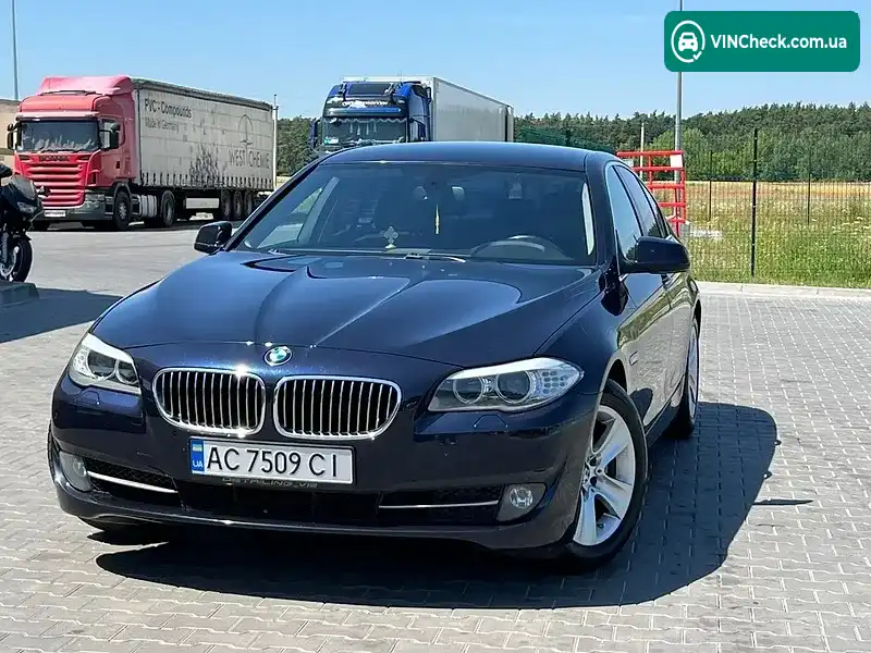 BMW 5 Series 2012, фото з оголошення 1 з 20, VIN WBAXG110X0DY80984
