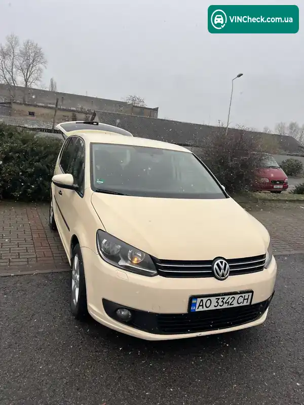Volkswagen Touran 2013, фото з оголошення 1 з 9, VIN WVGZZZ1TZDW097035