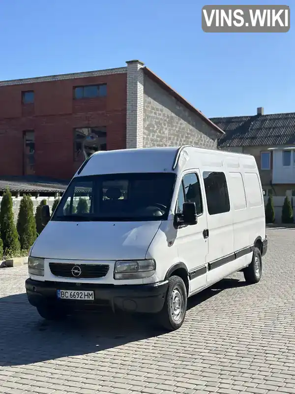 Opel Movano 2000, фото з оголошення 1 з 21, VIN VN1F9CCL521515888