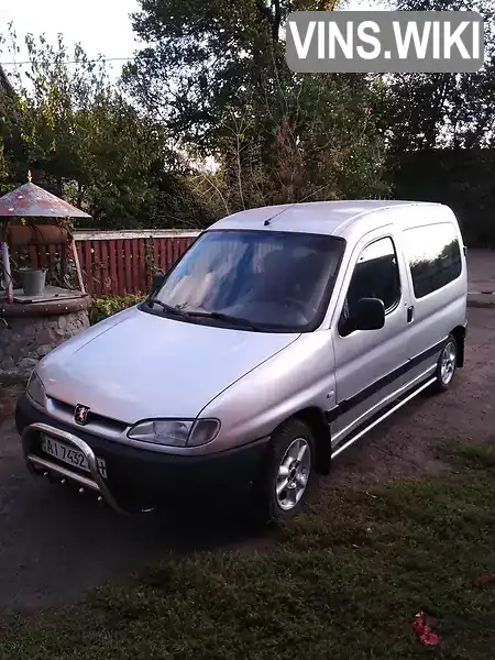 Peugeot Partner 1997, фото з оголошення 2 з 20, VIN VF35BD9BD60065193