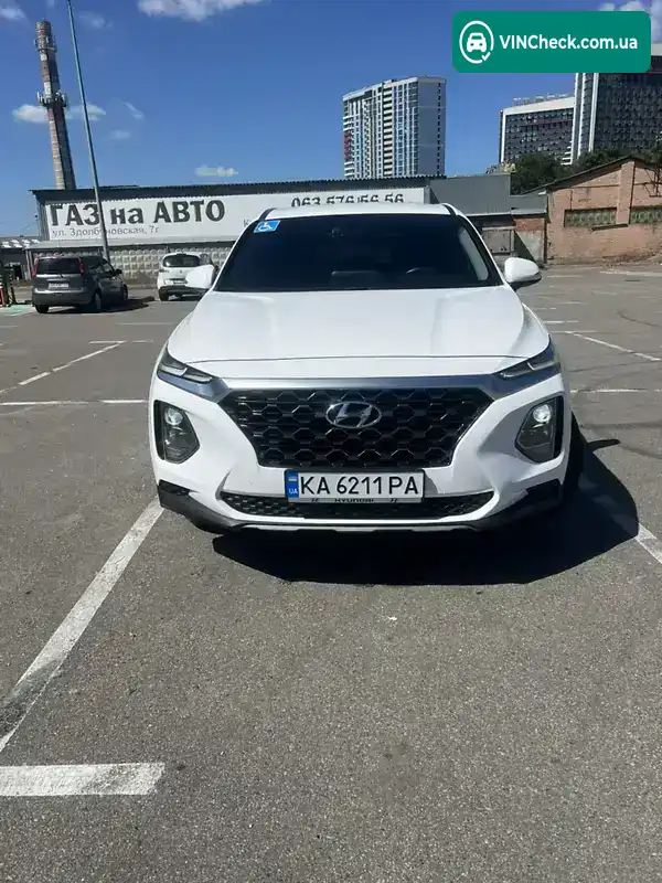Hyundai Santa FE 2019, фото з оголошення 1 з 21, VIN KMHS281BBLU233572