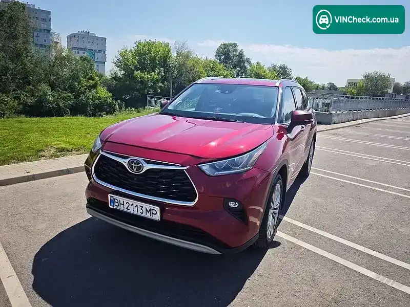 Toyota Highlander 2020, фото з оголошення 1 з 21, VIN 5TDFZRBH7MS069925