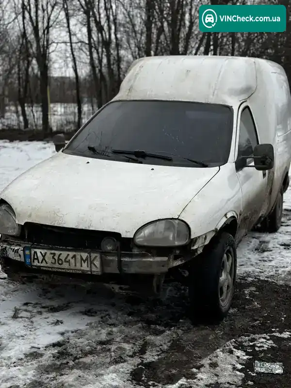 Opel Combo 2000, фото з оголошення 1 з 6, VIN W0L0SBF25Y3053479