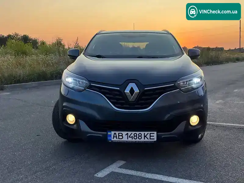 Renault Kadjar 2017, фото з оголошення 1 з 10, VIN VF1RFE00758615543